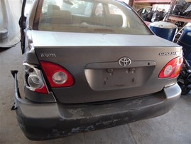 2003 Toyota Corolla Gray 1.8L AT #Z24733